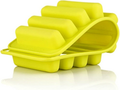 1 Pc 10-Grid Silicone Ice Cube Tray – Water Bottle Ice Cream & Pudding Mold (Random Color)