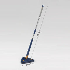 360 Twist Rotatable Mop | Extended Triangle Auto Squeeze Long Handle Mop