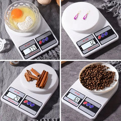 10kg Digital Food Scale – Accurate Weighing with Tare & Clear LCD Display