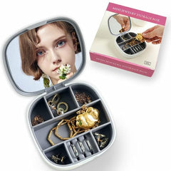 Mirror Jewelry Box – Stylish Necklace and Jewelry Organizer
