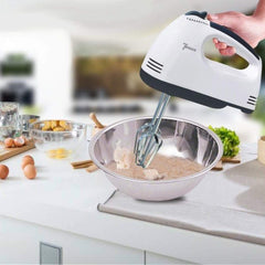 Scarlett 7-Speed Handheld Electric Mixer – Multifunctional Mini Egg Beater & Food Blender for Baking, Cream, and Dough